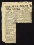 Press cutting - 275 Coast Battery - Royal Artillery - "Bull Fort" - wartime defences in the Humber; 1/01/1943; 2075 Press cutting - 275 Coast Battery - Royal Artillery - "Bull Fort" - wartime defences in the Humber; 1/01/1943; 2075
