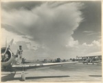 General view of Airfield Apron with AT-6 Advanced Trainer and 1 Cadet - 1941-45; 84039