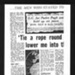 NEWSPAPER ARTICLE RE: SQUADRON LEADER THE REVEREND CECIL PUGH AND THE SINKING OF S.S. ANSELM 05/07/1941  - SUNDAY EXPRESS 1962 - PHOTOCOPIES - SEE  2383; 78991
