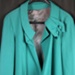 Lady's green coat; 7927 Lady's green coat; 7927