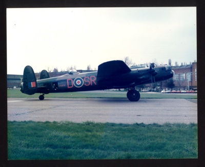 Photograph (colour) - Lancaster bomber PA474 - R.A.F. 101 squadron - Cranfield College of Aeronautics; 6347