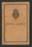 Driving licence - Mr Gordon Harrison - valid 8th May 1950 to 7th May 1951; 8/05/1950; 34409 Driving licence - Mr Gordon Harrison - valid 8th May 1950 to 7th May 1951; 8/05/1950; 34409