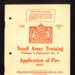 Small arms training pamphlet no: 2 - "Application of fire" - 1937 - H.M.S.O. - 1939; 1/06/1939; 5614 Small arms training pamphlet no: 2 - "Application of fire" - 1937 - H.M.S.O. - 1939; 1/06/1939; 5614