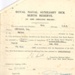 Correspondence re qualification as a Sick Berth Attendant - Tom Sanderson - R.N.A.S.B.R. - Royal Navy Auxiliary Sick Berth Reserve - 1935-1939; 1/01/1935; 38305 Correspondence re qualification as a Sick Berth Attendant - Tom Sanderson - R.N.A.S.B.R. - Royal Navy Auxiliary Sick Berth Reserve - 1935-1939; 1/01/1935; 38305