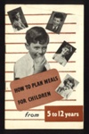 5 Recipe booklets - "How to plan meals for children from; 21109