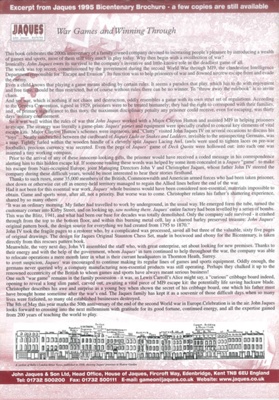 Catalogue/price list - "Jaques Sports & Games Manufacturers" - September 2000/2001 - contains information relating to their involvement with M.I.9. (mi9) - escape aids etc; 37903 Catalogue/price list - "Jaques Sports & Games Manufacturers" - September 2000/2001 - contains information relating to their involvement with M.I.9. (mi9) - escape aids etc; 37903