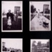 Photographs (4) & letter - Eden Camp when used by displaced persons - circa 1948 or 1949 - Ukrainian men and woman - warden and managers daughter - model castle built by German POWs ; 1/01/1948; 1993 Photographs (4) & letter - Eden Camp when used by displaced persons - circa 1948 or 1949 - Ukrainian men and woman - warden and managers daughter - model castle built by German POWs ; 1/01/1948; 1993