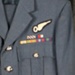 R.A.F. officer's dress tunic & trousers (blue) - Squadron Leader Farren - Queen's buttons - medal ribbons (6) - observer's brevet; 24787 R.A.F. officer's dress tunic & trousers (blue) - Squadron Leader Farren - Queen's buttons - medal ribbons (6) - observer's brevet; 24787