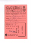 Board of Trade Clothing Book (junior) 1947-48 - with "Orange" "Magenta" "Olive" & "Crimson" coupons - Sheila Middleton; 1/01/1947; 36986 Board of Trade Clothing Book (junior) 1947-48 - with "Orange" "Magenta" "Olive" & "Crimson" coupons - Sheila Middleton; 1/01/1947; 36986