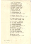 Poem - "I've just come from the wedding" - H.M.S. Athene 07/07/1943 - sailor marries WRNS girl; 7/07/1943; 35760 Poem - "I've just come from the wedding" - H.M.S. Athene 07/07/1943 - sailor marries WRNS girl; 7/07/1943; 35760