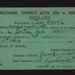 Army form N.S. 54 - National Service medical examination grade card - T.E. Wigelsworth - 23/10/1941; 23/10/1941; 6444 Army form N.S. 54 - National Service medical examination grade card - T.E. Wigelsworth - 23/10/1941; 23/10/1941; 6444