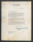 Letter - condolences from general Douglas MacArthur to wife of L/Cpl B.Harrison R.A.O.C. killed in Korea 13/11/1950; 21/02/1951; 34400