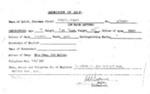 Copy of P.O.W. Identification Certificate - German P.O.W. held at Eden Camp - Helmut Keller - worked at Low Gateley Farm Huttons Ambo; 39628 Copy of P.O.W. Identification Certificate - German P.O.W. held at Eden Camp - Helmut Keller - worked at Low Gateley Farm Huttons Ambo; 39628