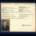 German P.O.W. record card - Richard Tscherner - German - Dob 09/04/1925; 6600