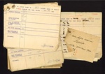 Various fire alarm reports - "Action taken by hydrant squad on receipt of red warning" - November to December 1940; 1/11/1940; 5482