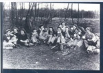 Copied photograph - group of Women's Timber Corps - Bramham woods - York; 37202