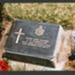 Colour photographs (2) & negative - headstone on grave of L/Cpl Harrison - killed in Korea 13/11/1950; 34407