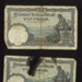 Bank notes (2) - "Banque National de Belgique" - 2 x cinq francs - April 1931; 1/04/1931; 1996 Bank notes (2) - "Banque National de Belgique" - 2 x cinq francs - April 1931; 1/04/1931; 1996