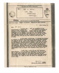 Forces Aerogramme - from Major Wilson to Mr. W. Hicks informing him that his son (RFN R.J. Hicks) was missing in action - 24/01/1945; 24/01/1945; 37467 Forces Aerogramme - from Major Wilson to Mr. W. Hicks informing him that his son (RFN R.J. Hicks) was missing in action - 24/01/1945; 24/01/1945; 37467