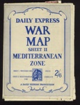 Map - "Daily Express" war map - Mediterranean zone - sheet 2 - 1944; 1/01/1944; 1829