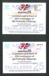 2X tickets to a 25th anniversary Falklands commemorative event dated 17th June 2007; 79696