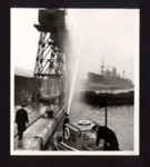 Photograph - A.F.S. fire vessel (probably "Apex") on Thames; 6712