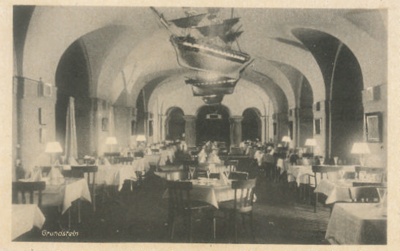 Photograph Postcards (2) - PO's WO's & SERGS's Club NAAFI Hamburg from H. McLeod Service No. 7626755; 83720