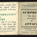 Booklet - "Surprise the first principle of attack" - a handbook for N.C.O.'s - War Office 08/09/1941; 8/09/1941; 9690 Booklet - "Surprise the first principle of attack" - a handbook for N.C.O.'s - War Office 08/09/1941; 8/09/1941; 9690