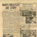Newspaper- Union Jack- 'War's greatest air story'- First Army, Tunis dated 08.05.1943 ; 79124