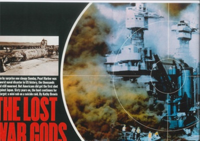 Article taken from "Sunday Times Magazine" - May 2001 - Pearl Harbour and the search for a Japanese mini submarine; 35816 Article taken from "Sunday Times Magazine" - May 2001 - Pearl Harbour and the search for a Japanese mini submarine; 35816