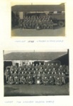 Copies (2) of army group photographs (2) - R.A.S.C. depot worksop 1943 & 1944 (H.A. "Tommy" Trinder holding shield); 37888 Copies (2) of army group photographs (2) - R.A.S.C. depot worksop 1943 & 1944 (H.A. "Tommy" Trinder holding shield); 37888