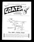 Magazine - "Goats" - British Dairy Goat Industry - October 1941; 1/10/1941; 1864