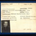 German P.O.W. record card - Alois Koska - Rumanian - Dob 12/10/1919; 6606