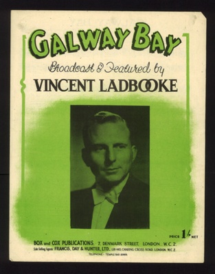 Sheet Music - "Galway Bay" Arranged by "The Four Ramblers" - 1947; 1/01/1947; 6251