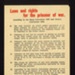 German propaganda leaflet - "Laws and rights for the prisoner of war" / ""Or what did you think ?"; 5096 German propaganda leaflet - "Laws and rights for the prisoner of war" / ""Or what did you think ?"; 5096