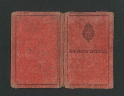 Driver's licence (red) - George Coward - Selby - Yorkshire - 30/01/1937 to 29/01/1938; 30/01/1937; 34532