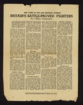 News clipping- 'Fine work of the 46th infantry division' reprinted from The Palestine Post dated 25.05.1944 x2 ; 79119 News clipping- 'Fine work of the 46th infantry division' reprinted from The Palestine Post dated 25.05.1944 x2 ; 79119