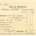Receipts inside envelope for wife of Norman Gooden - Amy Gooden For Grave Attention at Bowling Cemetery 1927-1937 - Inc some small newspaper clippings regarding Any's Death; 83927
