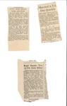 Press cuttings (3) - articles re: A.T.S. vacancies & demobilisation; 36680