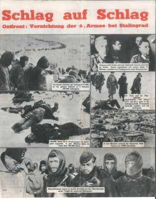 Propaganda leaflet dropped on Germany by the R.A.F. - sud-front - Rommel in der falle; 43146 Propaganda leaflet dropped on Germany by the R.A.F. - sud-front - Rommel in der falle; 43146