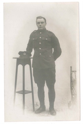 Photograph - WW1 soldier - identity unknown - Essex Regiment ?; 36345
