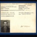 German P.O.W. record card - Franz Xaver Steppich - German - Dob 22/12/1905; 6605