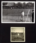2x photos of J.B McFeat competing at Battery Sports in Berlin, May 1953; 76927