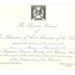 Invitation card - from the Supreme Council of the Federation of Arab Emirates to Mr & Mrs Middleton - 11/02/1960; 11/02/1960; 36551