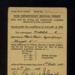 Driving permits - Helmut Mildner - German P.O.W. at Eden Camp, Dated 1st August 1947, Post War ; 29431 Driving permits - Helmut Mildner - German P.O.W. at Eden Camp, Dated 1st August 1947, Post War ; 29431