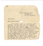 Typescript letter - to Miss Eileen Thorn re: death of A/B Roy Tomkins - from Lt J.V. Fisher R.N.V.R.; 37714 Typescript letter - to Miss Eileen Thorn re: death of A/B Roy Tomkins - from Lt J.V. Fisher R.N.V.R.; 37714
