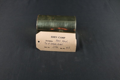 Forces rations - tin of oatmeal blocks; 31966