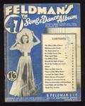 Sheet Music -"Feldman's 47th Song and Dance Album" - B. Feldman & Co; 9111