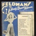 Sheet Music -"Feldman's 47th Song and Dance Album" - B. Feldman & Co; 9111