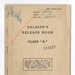 Army book x801 - Soldier's Release Book Class "A" - Gnr David Albert Burton - 48th Field Regiment R.A. - 17/09/1942 to 30/04/1947; 17/09/1942; 37060